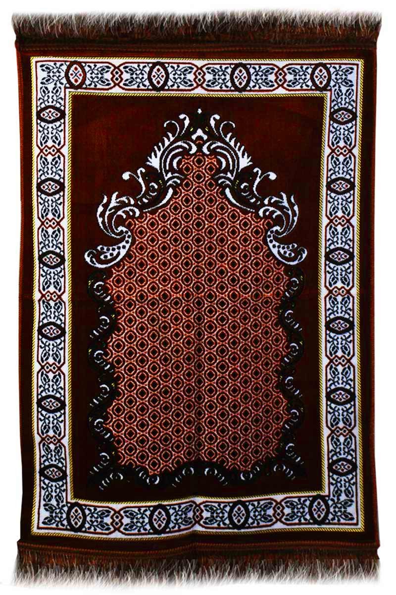 AYDIN Janamaz Plush Velvet Muslim Prayer Rug From Turkey RS191