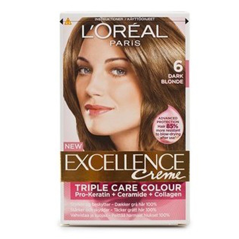 L'Oreal Excellence Permanent Hair Color 6 ShoppersBD