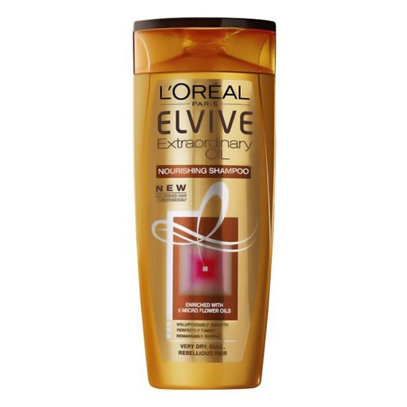L'oreal Paris Elvive Extraordinary Oil Nourishing Shampoo For Dry Hair 400ML ShoppersBD