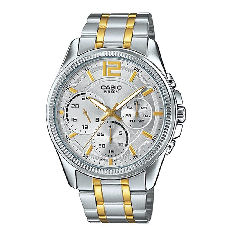 Casio enticer chronograph deals