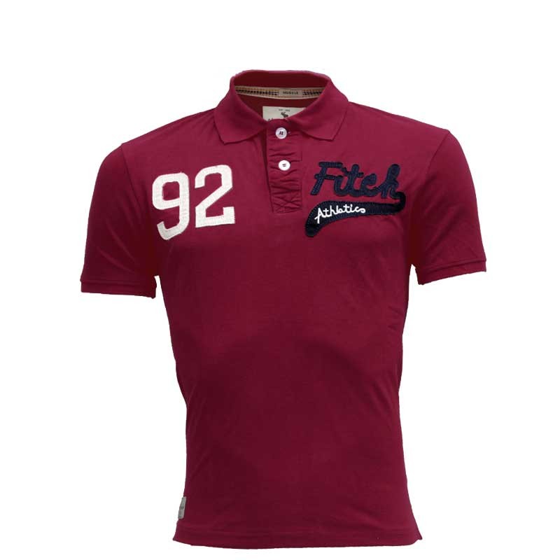 Abercrombie & Fitch Polo Shirt SB21P Red : ShoppersBD