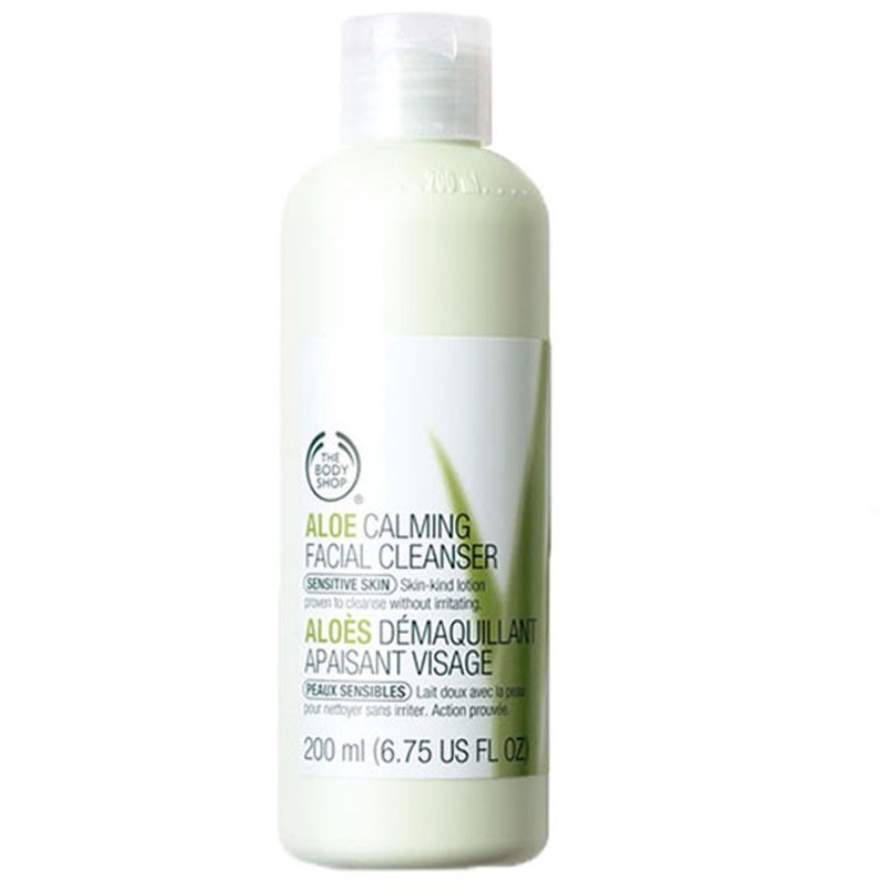 The Body Shop Aloe Calming Facial Cleanser 200 ml TGS45L ShoppersBD