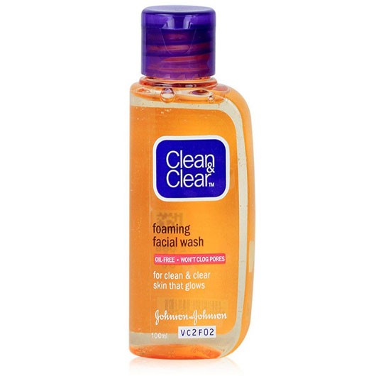 Clean Clear Foaming Facial Wash 100ml Shoppersbd