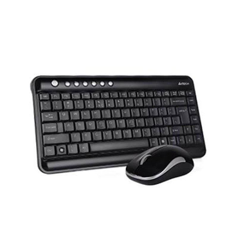 A4TECH 3300N Black Wireless Keyboard & Mouse Combo ShoppersBD
