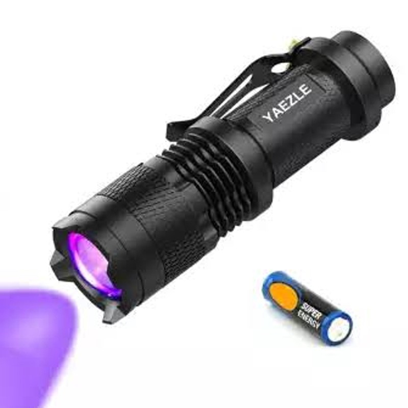 UV LED Flashlight Torch Light ShoppersBD