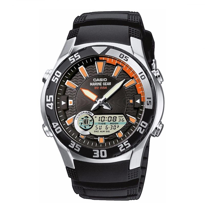 CASIO Marine Gear Moon Tide Graph Watch AMW 710 1AVDF ShoppersBD