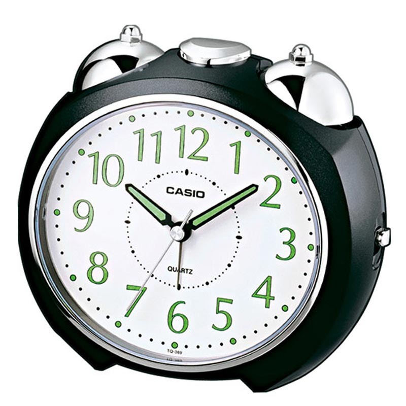 CASIO Classic Alarm Clock TQ 369 ShoppersBD