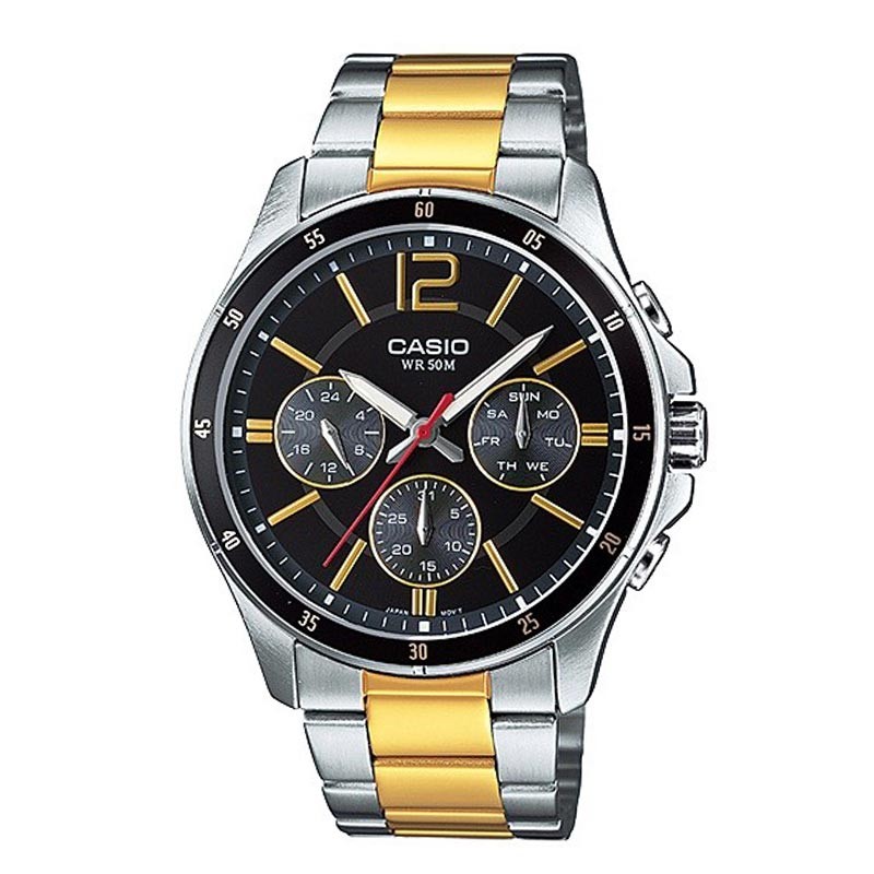 casio clear and gold