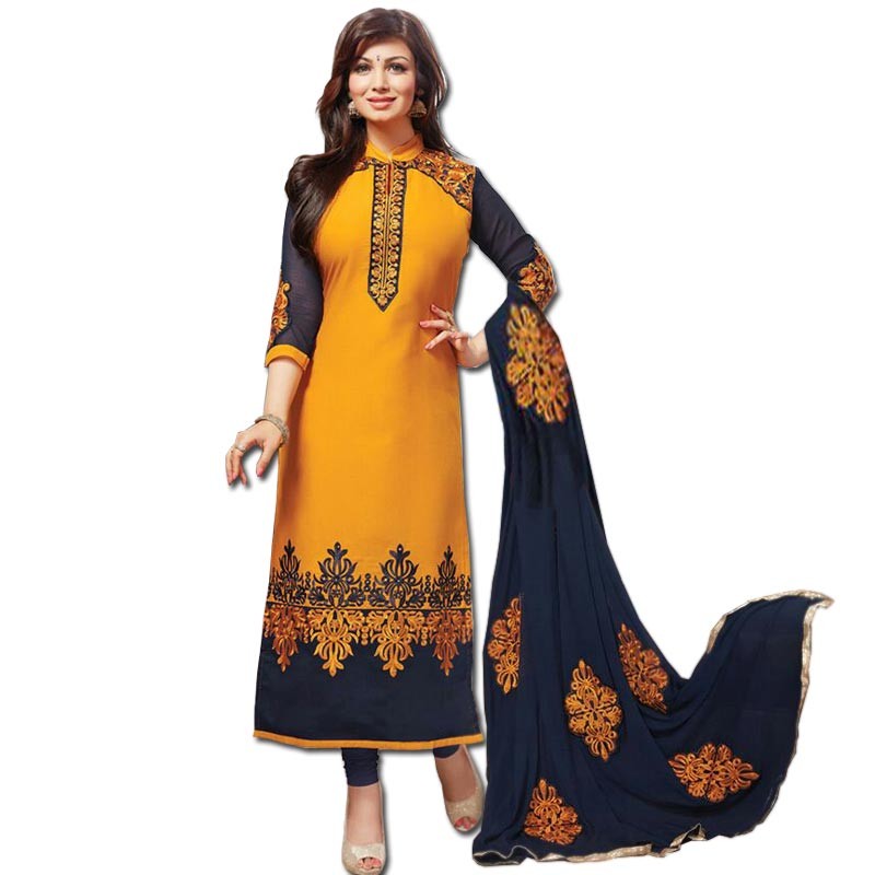Exclusive Eid Special Ayesha Takia Embroidered Salwar Kameez WF008 ShoppersBD