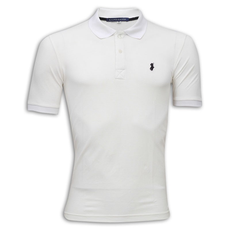 U.S Polo Shirt BA16 White : ShoppersBD