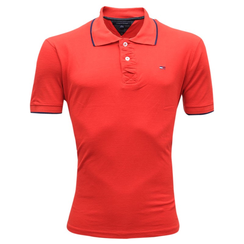 Tommy Hilfiger Polo Shirt SB09P Red : ShoppersBD