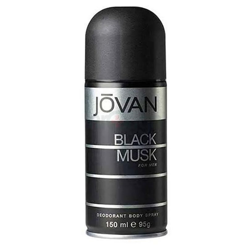 Jovan Black Musk Deodorant 150ML ShoppersBD