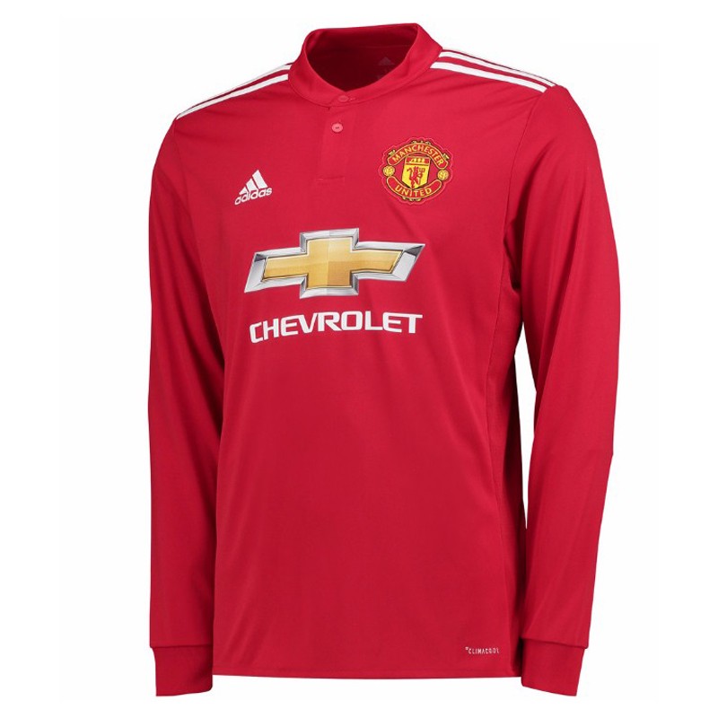 Manchester United Full Sleeve Home Jersey 2017-18 : ShoppersBD