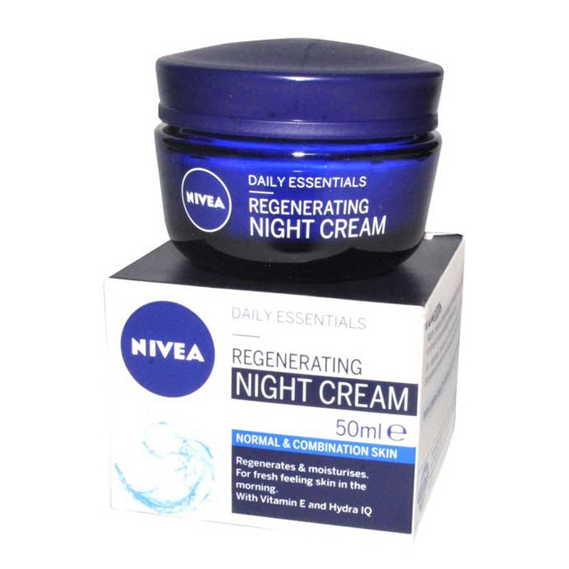 Nivea Daily Essentials Regenerating Night Cream 50ML ShoppersBD