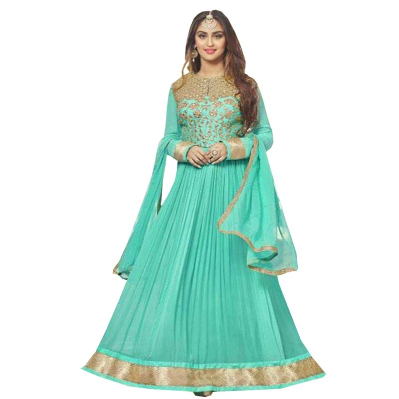 full length frocks for ladies