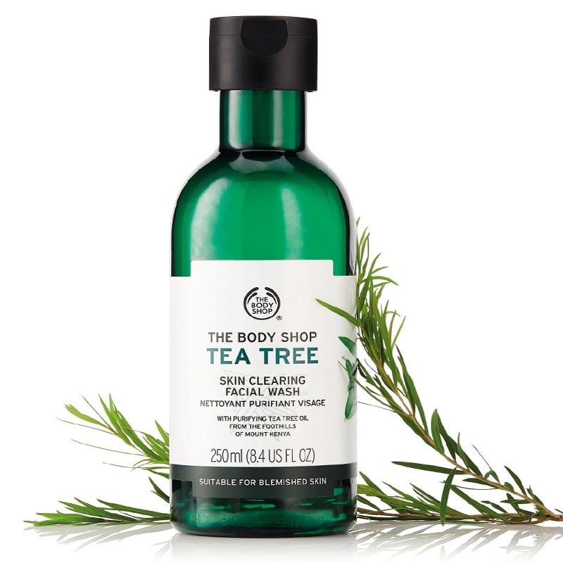 body shop tea tree face wash side effects