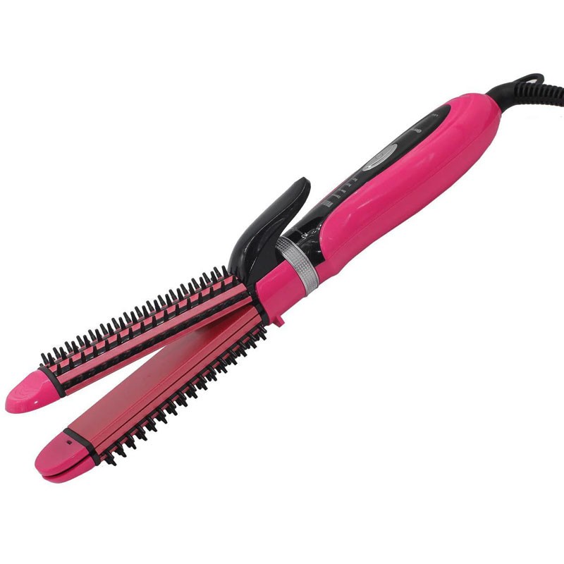 Pro Gemei GM 2922 Professional 3in 1 Hair Straightener Curler ShoppersBD