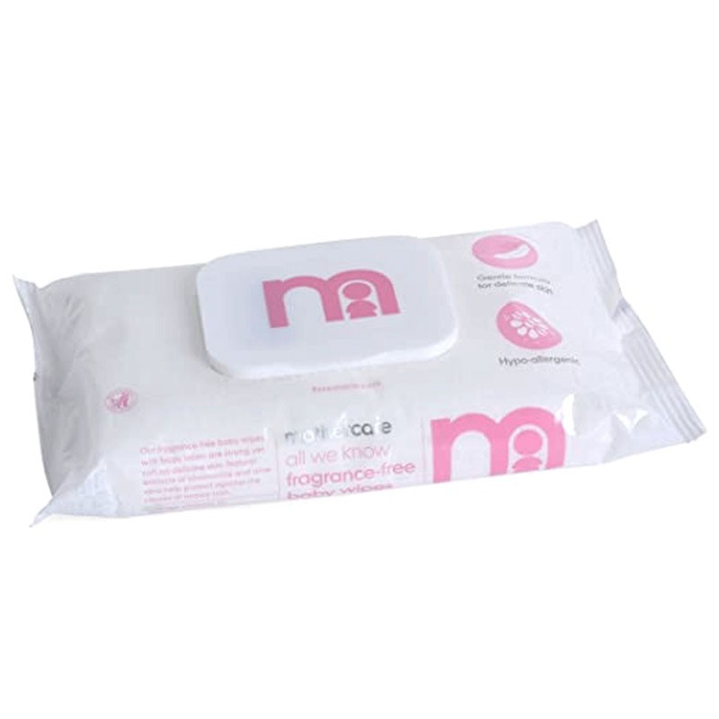 Mother Care Baby Fragrance Free Wipes 60pcs Baby Cosmetics Baby