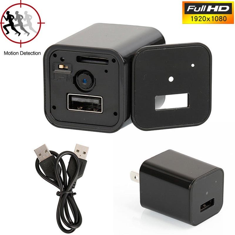 USB Spy Camera - Hidden Wall Charger Camera