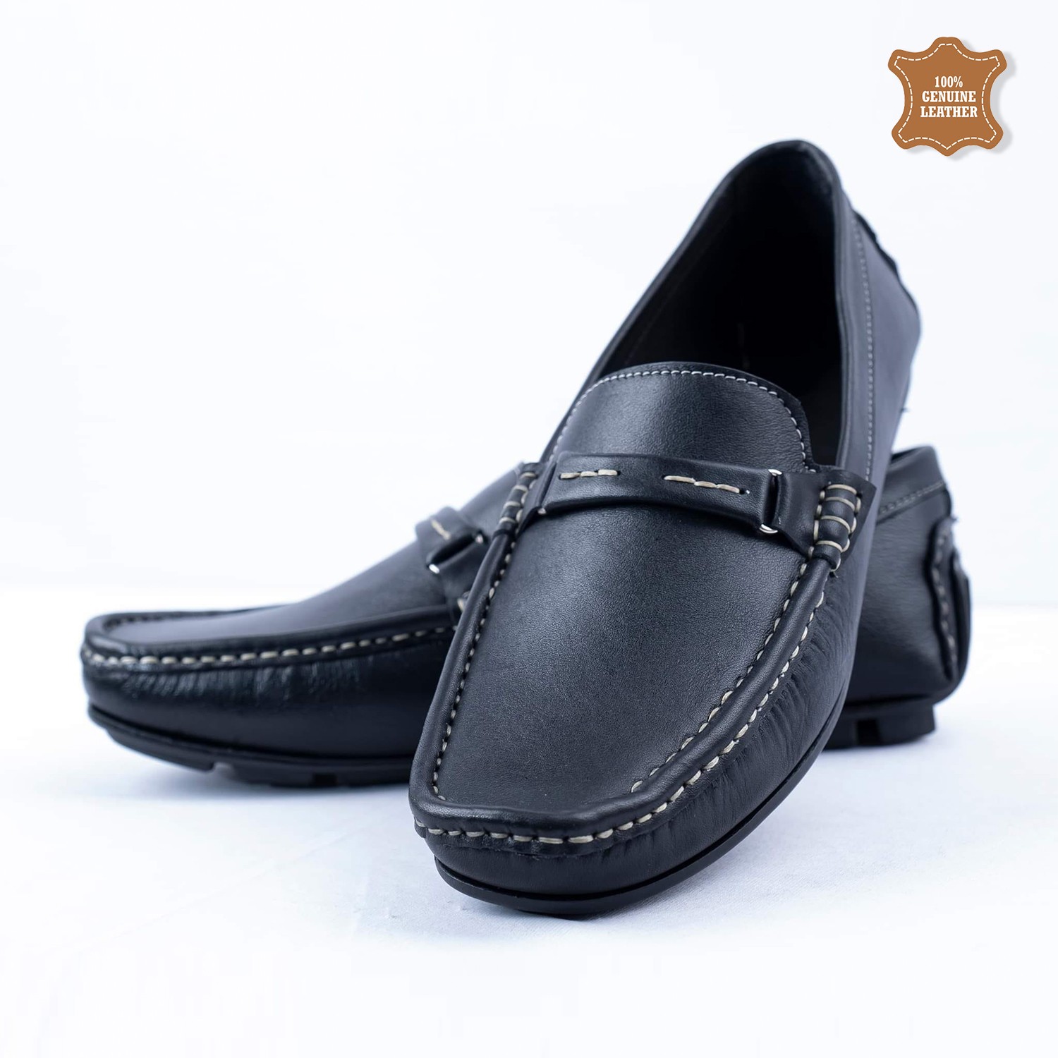 Men's College Loafer Shoes – Faux Leather Suede, Tassels, Stylish Slip-Ons Y41