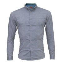 Pure Cotton Stylish Casual Shirt RS12S Ash