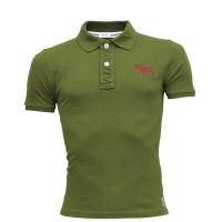 Abercrombie & Fitch Polo Shirt SB19P Olive