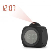 LCD Talking Projection Alarm Clock