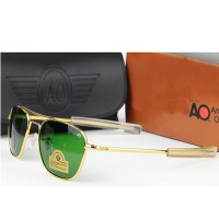 AO Pilot Diamond Hard Sunglasses Golden