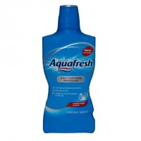 Aqua Fresh Alcohol Free Mouth Wash Fresh Mint