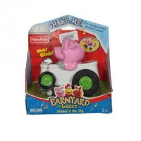 Fisher Price Barnyard Basics Shake-N-Go Pig Vehicle New