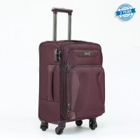 President 20" Waterproof Solid Chocolate Color Travel Trolley Bag PTL862D