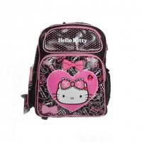 Hello Kitty School Bag(Black)