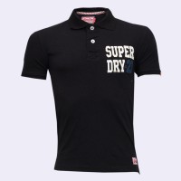 Super Dry Polo Shirt SB22P Black