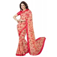 Vinay Star Walk Chiffon Georgette Saree With HTE Blouse  - SW45