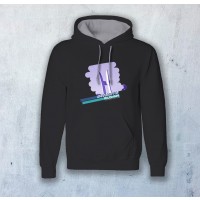 Rajshahi University Shaheed Minar Digital HDR Printed Hoodie RUH003