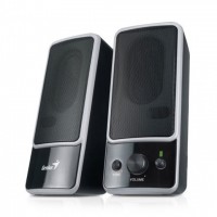 Genius 6W Stereo Speakers SP-M200 BLACK 2.0