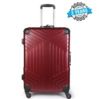 PRESIDENT 24 inch Hard Case Travel Luggage Rose Red  PBL732