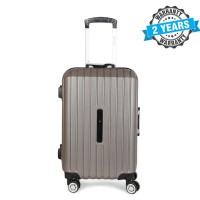 PRESIDENT 20 inch Hard Case Travel Luggage On 4-Wheels Suitcase Light Stone PBL736