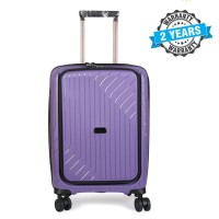 PRESIDENT 20 inch Hard Case Travel Luggage On 4-Wheels Suitcase  BLUE PINK  PBL742