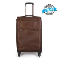 PRESIDENT 22 inch Hard Case Travel Luggage On 4-Wheels Suitcase COFFEE PBL743