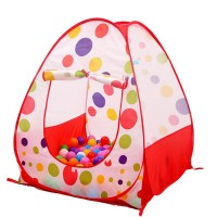 Children Ball Print Play Tent House With 50 Pit Ball  AJC171