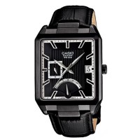 Casio Beside Quartz Mens Leather Watch BEM 309BL 1AVDF
