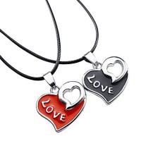 Heart Shape Couple Locket HCL243