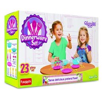 Funskool Giggles Dinnerware Set Multi Color 