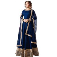 Exclusive Eid Special Madhubala Royal Blue Anarkali Suits WF001