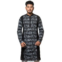 LAVELUX Festive Collection Printed Cotton Panjabi