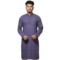 LAVELUX Festive Collection Printed Cotton Panjabi EL217
