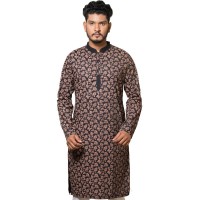 LAVELUX Festive Collection Printed Cotton Panjabi EL218
