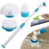 Best Electric Spin Scrubber Cleaning Brush Cordless Chargeable Bathroom Cleaner with Extension Handle Adaptive Brush Tub
