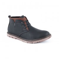 Lace Ups Leather Casual Boot FFS408